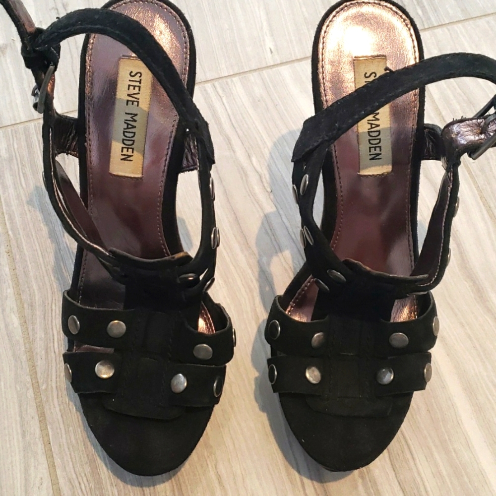 Steve Madden Studded Platform Heels